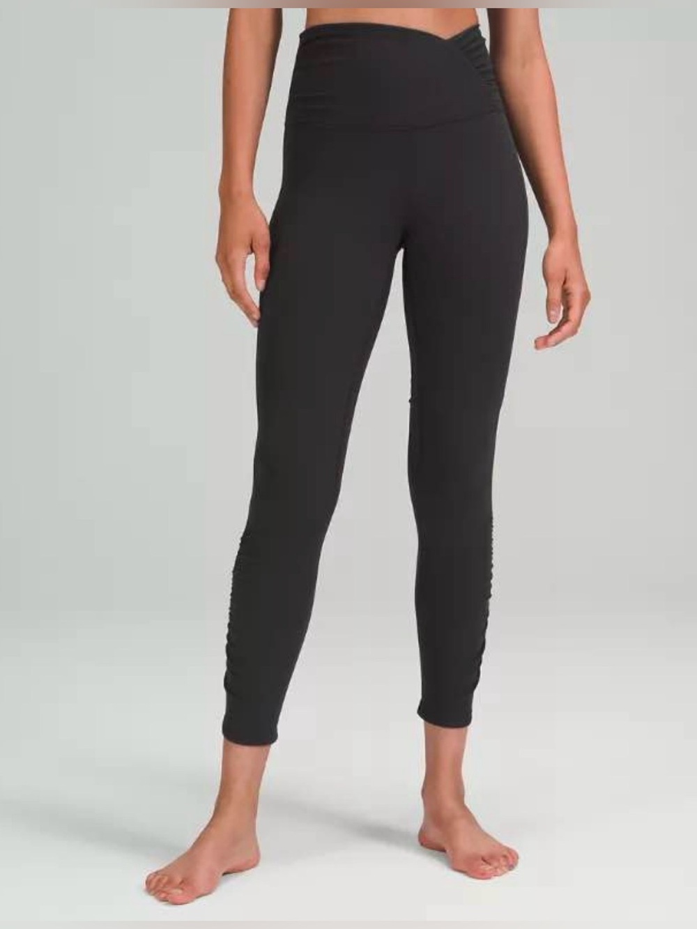 LULULEMON Align High-Rise Ruched Waist + Hem Sz 4